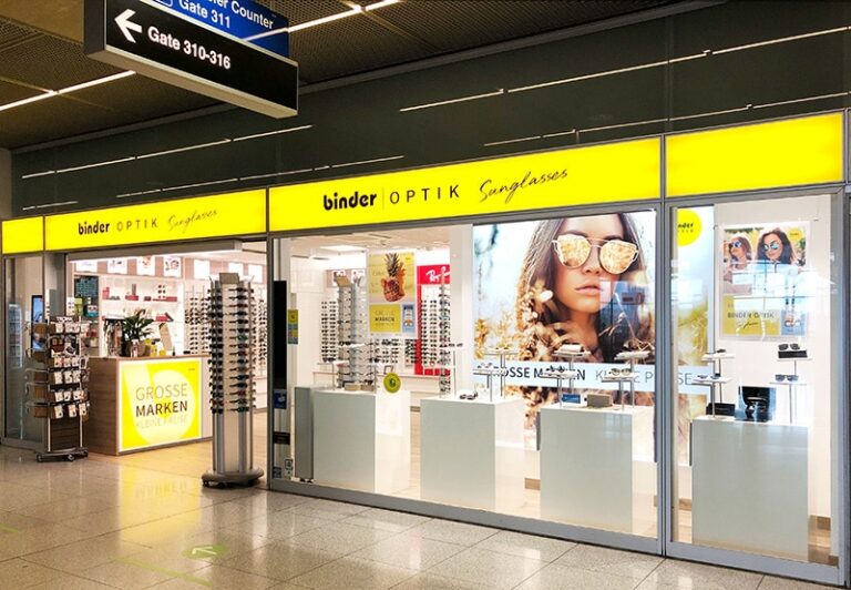 Neueröffnung Binder Optik Sunglasses im Stuttgaerter Flughafen Binder