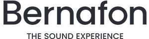 Hörakustik Logo Bernafon in grau
