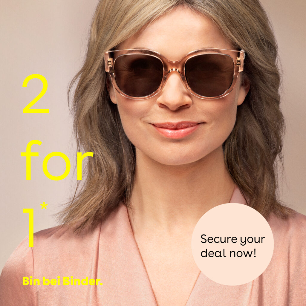 Güneş Gözlüğü 11 Binder Optik 2for1 angebot 11 Binder Optik