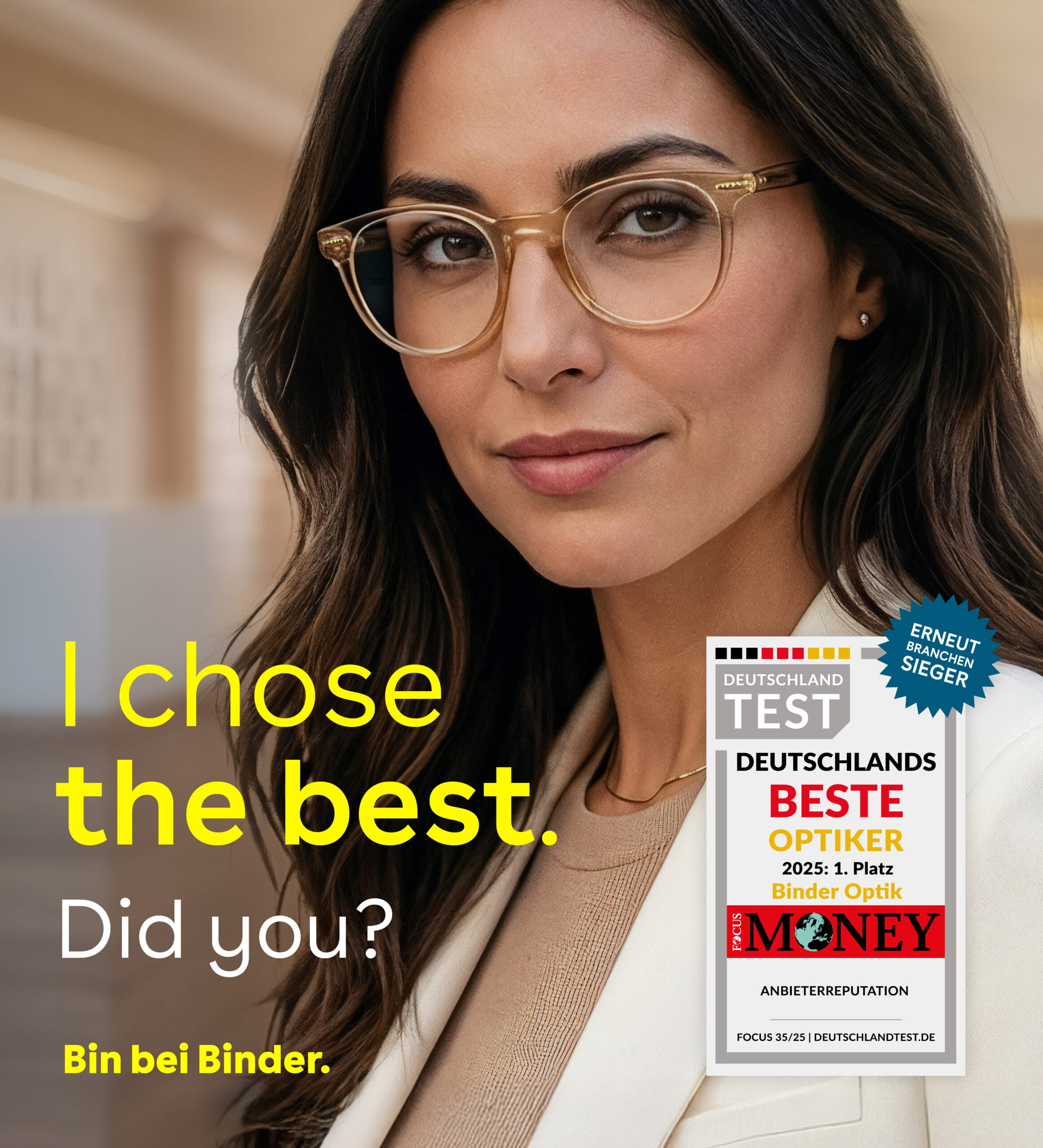 Best optician in Germany 2 Binder Optik Startseite Bin Beim Besten Mobil2 EN scaled 2 Binder Optik