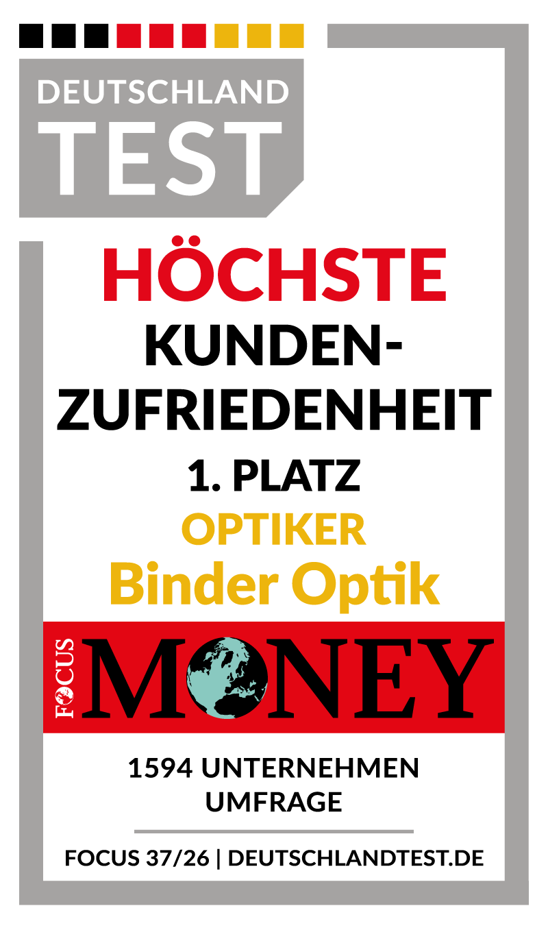 Ньордлінген 25 Binder Optik DT Siegel Hoechste Kundenzufriedenheit 2026 Binder Optik weiss 19 Binder Optik